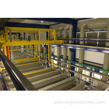 Anodizing production line Al surface treatment line